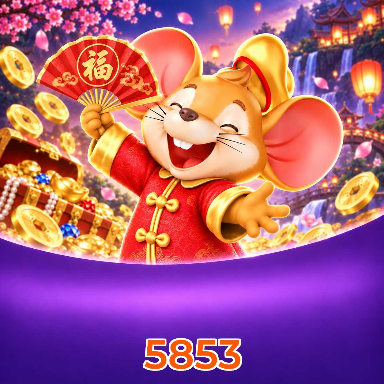 Comparação Fortune Tiger Ox e Rabbit na 5853