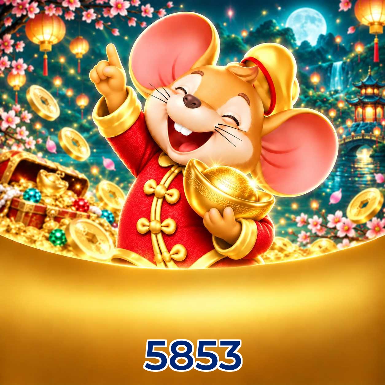 Catálogo de 2.547 jogos da 5853 incluindo Pragmatic Play e Evolution Gaming